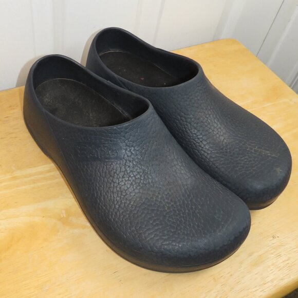 Men’s Birkenstock Super Birkis Clogs Shoes EU Size 43 US Size 10 Navy Blue - Picture 2 of 8